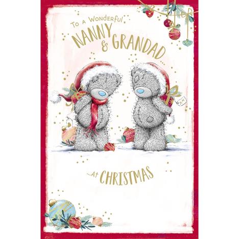 Nanny & Grandad Me to You Bear Christmas Card  £1.89