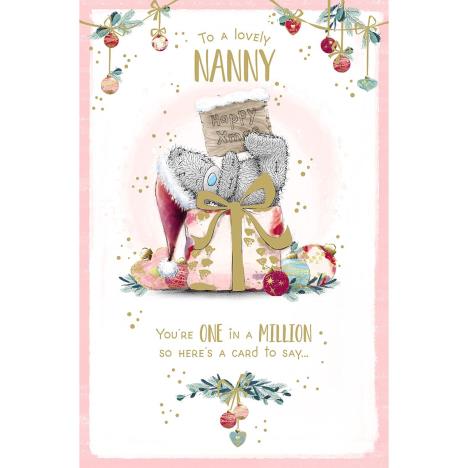 Nanny Me to You Bear Christmas Card  £1.89
