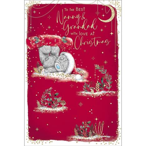 Best Nanny & Grandad Me to You Bear Christmas Card  £1.89
