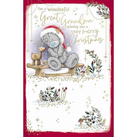 Wonderful Great Grandma Me to You Bear Christmas Card  £1.89
