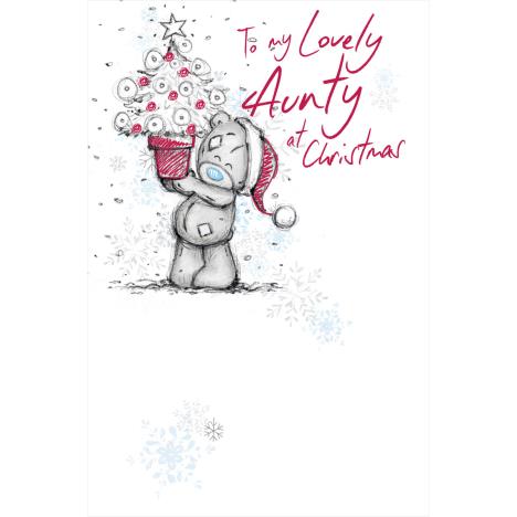 Lovely Aunty Me to You Bear Christmas Card  £1.89