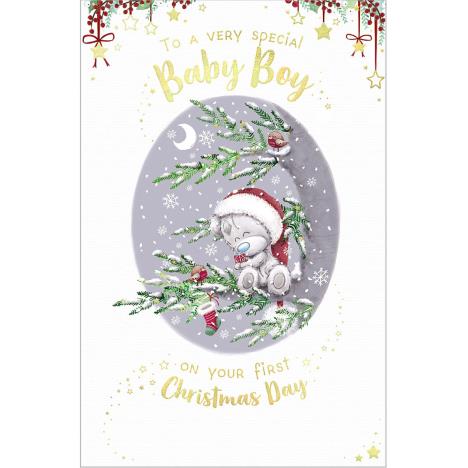 Baby Boy 1st Christmas Me to You Bear Christmas Card  £1.89