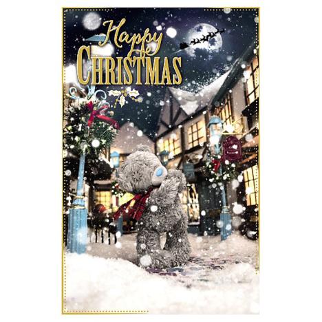 Happy Christmas Bear In Scarf Photo Finish Me To You Bear Christmas Card  £1.89