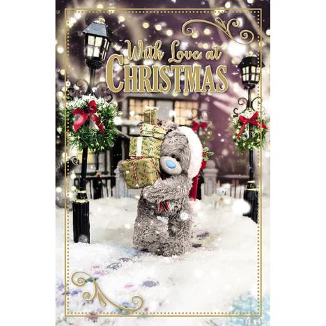 Tatty Teddy Carrying Presents Photo Finish Me to You Bear Christmas Card  £1.89