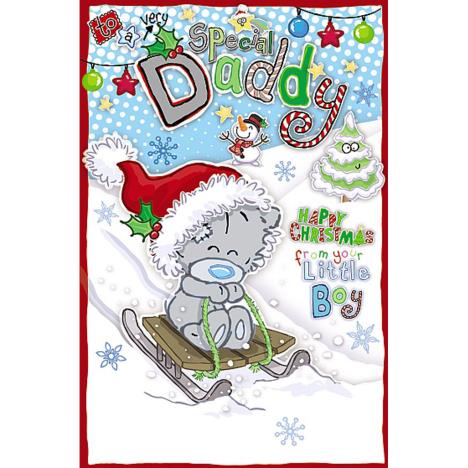 Daddy From Little Boy My Dinky Me to You Bear Christmas Card  £1.89