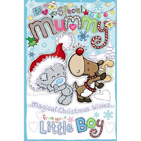 Mummy From Little Boy My Dinky Me to You Bear Christmas Card  £1.89