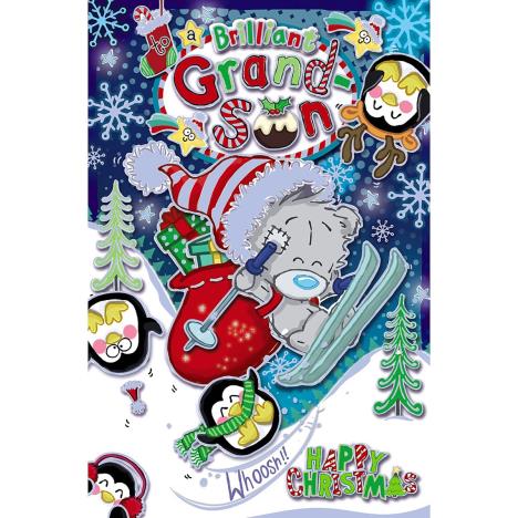 Grandson My Dinky Me to You Bear Christmas Card  £1.89