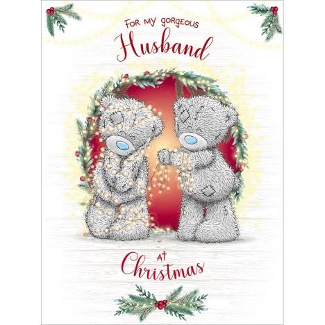 Husband Large Me to You Bear Christmas Card  £3.59