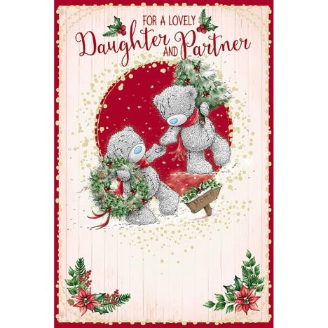 Lovely Daughter & Partner Me To You Bear Christmas Card  £2.49