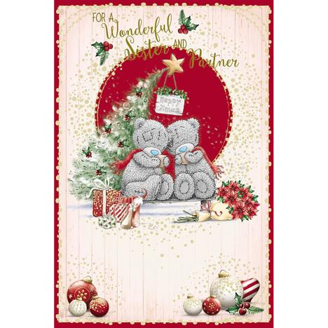 Wonderful Sister & Partner Me To You Bear Christmas Card  £2.49