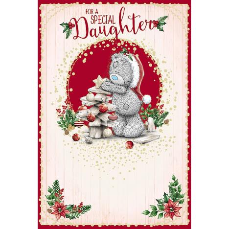 Daughter Me To You Bear Christmas Card  £3.59
