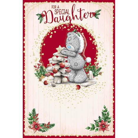 Daughter Me To You Bear Christmas Card  £3.59