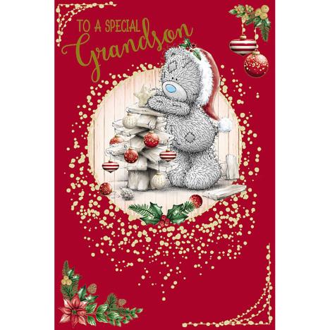 Special Grandson Me To You Bear Christmas Card  £2.49