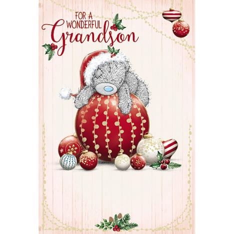 Wonderful Grandson Me To You Bear Christmas Card  £3.59