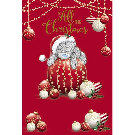 To All This Christmas Me To You Bear Christmas Card  £3.59