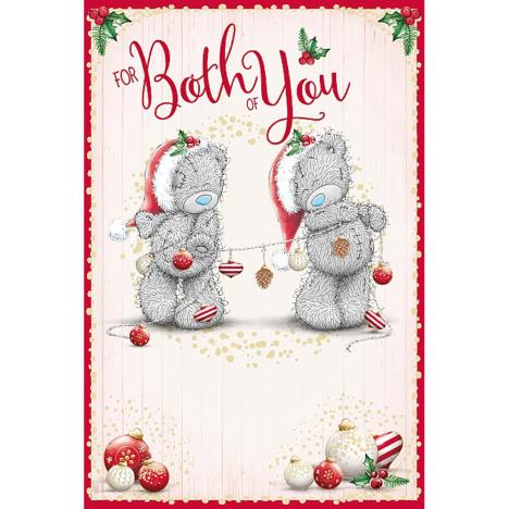 To Both Of You Me To You Bear Christmas Card  £3.59