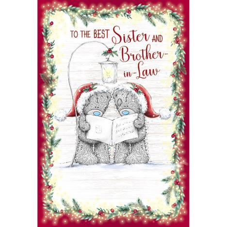 Sister & Brother in Law Me to You Bear Christmas Card  £3.59