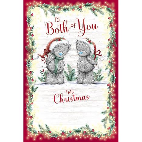 To Both Of You Me to You Bear Christmas Card  £3.59