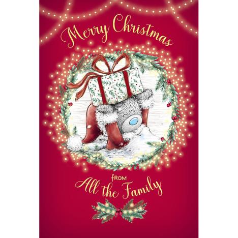 From All The Family Me to You Bear Christmas Card  £2.49