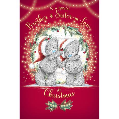 Brother & Sister In Law Me to You Bear Christmas Card  £3.59