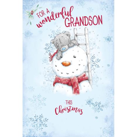 Wonderful Grandson Me to You Bear Christmas Card  £2.49