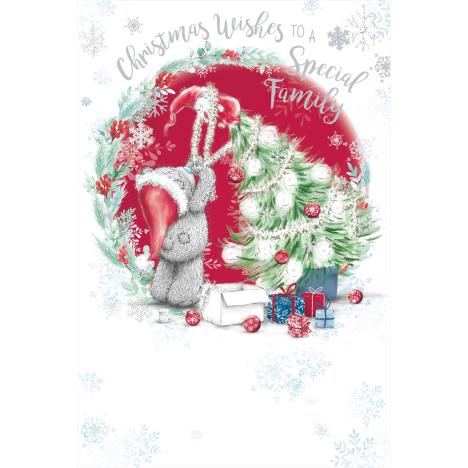 Special Family Me To You Bear Christmas Card  £3.59
