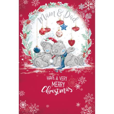 Mam & Dad Me to You Bear Christmas Card  £3.59