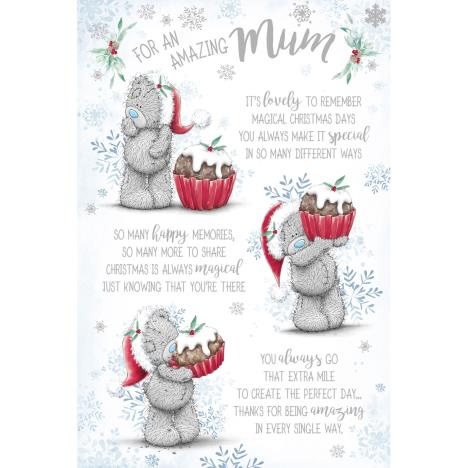 Amazing Mum Verse Me to You Bear Christmas Card  £2.49