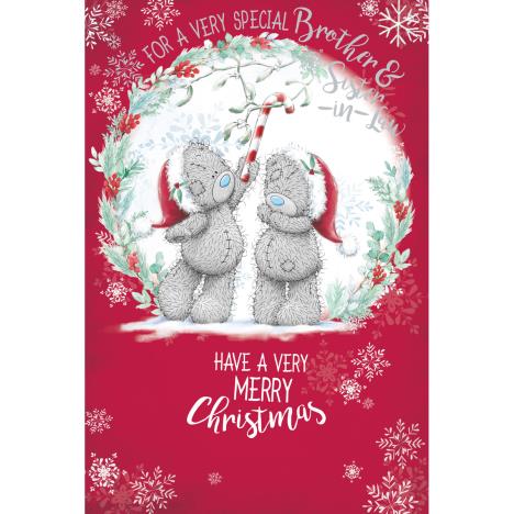 Special Brother & Sister In Law Me to You Bear Christmas Card  £3.59
