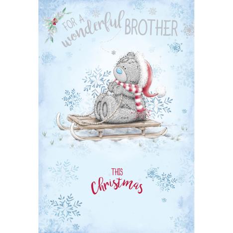 Wonderful Brother Me to You Bear Christmas Card  £2.49