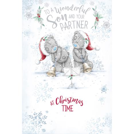 Wonderful Son & Partner Me to You Bear Christmas Card  £2.49