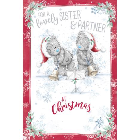Lovely Sister & Partner Me to You Bear Christmas Card  £2.49