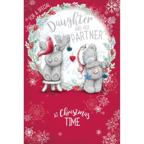 Special Daughter & Partner Me to You Bear Christmas Card  £2.49