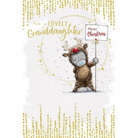 Lovely Granddaughter Reindeer Me to You Bear Christmas Card  £3.59