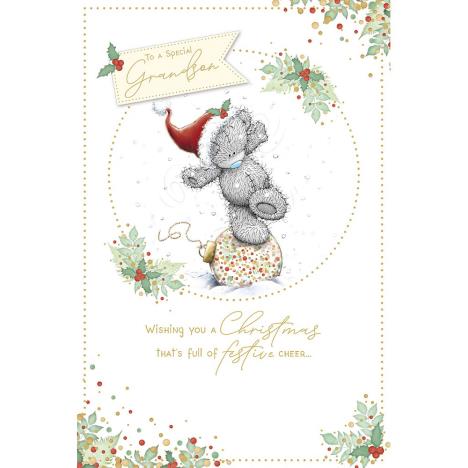 To A Special Grandson Me to You Bear Christmas Card  £2.49