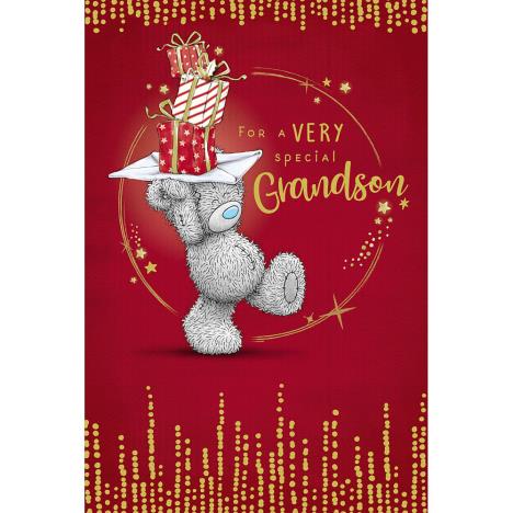 Very Special Grandson Me to You Bear Christmas Card  £3.59