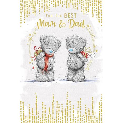 Best Mam & Dad Me to You Bear Christmas Card  £3.59