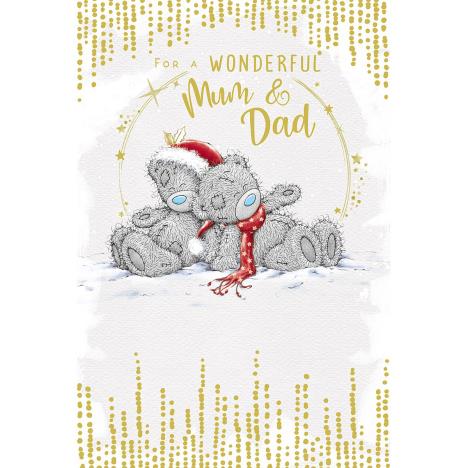 Mum & Dad Me to You Bear Christmas Card  £3.59