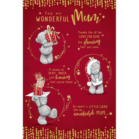 Wonderful Mum Me to You Bear Christmas Card  £3.59