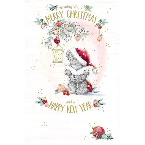 Carol Singing Me to You Bear Christmas Card  £2.49