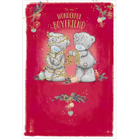 Wonderful Boyfriend Me to You Bear Christmas Card  £2.49