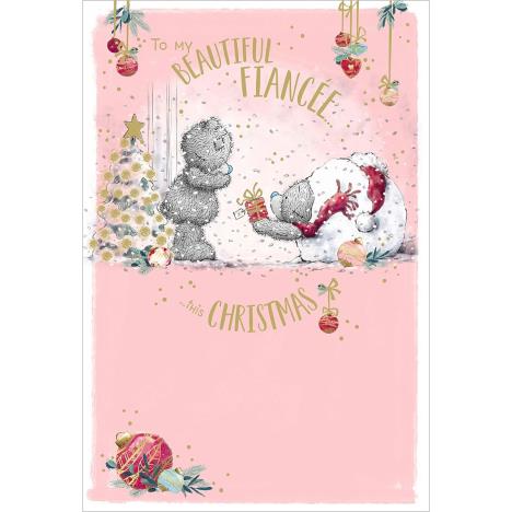 Beautiful Fiancée Me to You Bear Christmas Card  £2.49