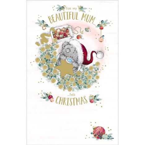 Beautiful Mum Me to You Bear Christmas Card  £2.49