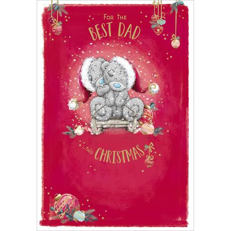 Best Dad Me to You Bear Christmas Card  £2.49
