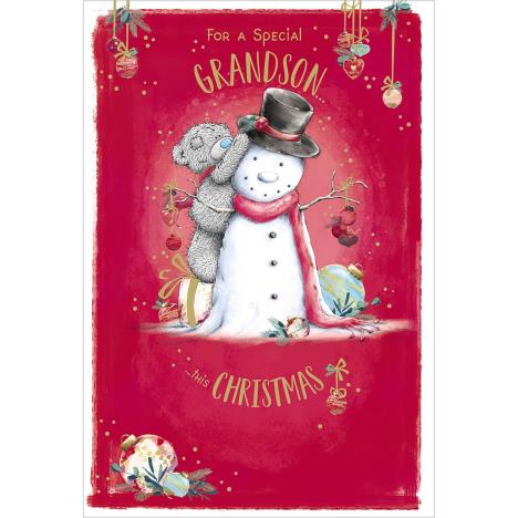 Grandson Me to You Bear Christmas Card  £2.49