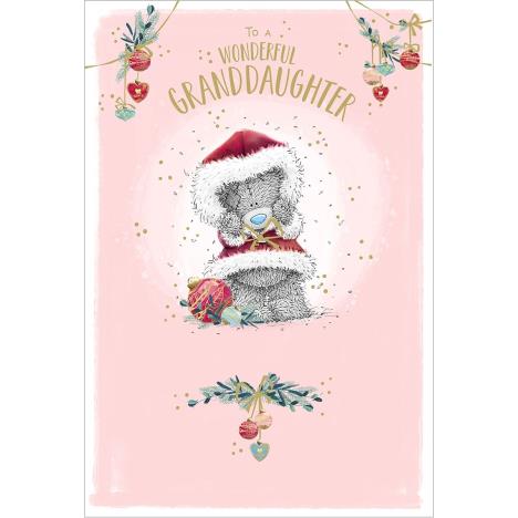 Granddaughter Me to You Bear Christmas Card  £2.49
