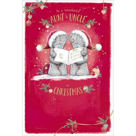 Aunt & Uncle Me to You Bear Christmas Card  £2.49