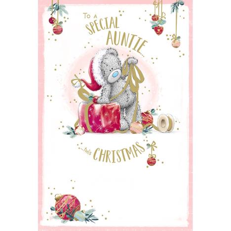 Auntie Me to You Bear Christmas Card  £2.49