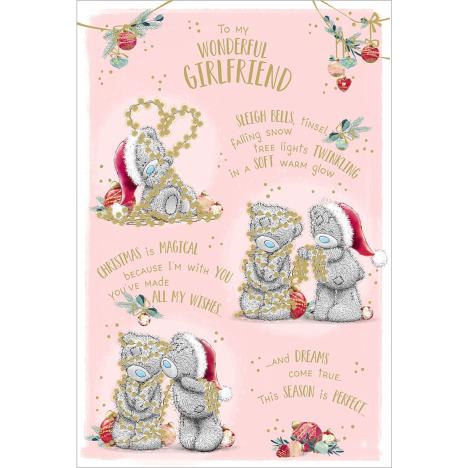 Girlfriend Verse Me to You Bear Christmas Card  £3.59