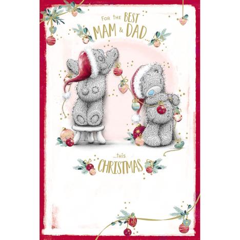 Mam & Dad Me to You Bear Christmas Card  £3.59